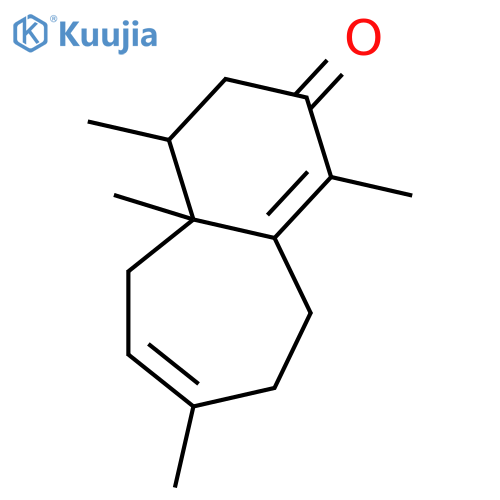 2H-Benzocyclohepten-2-one,3,4,4a,5,8,9-hexahydro-1,4,4a,7-tetramethyl-, (4R,4aS)-rel-(-)- structure
