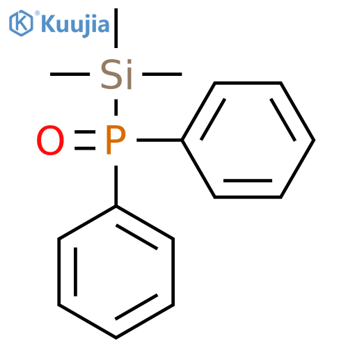 Phosphine oxide, diphenyl(trimethylsilyl)- structure