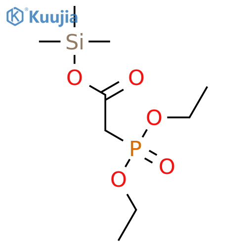trimethylsilyl (diethoxyphosphinoyl)acetate structure