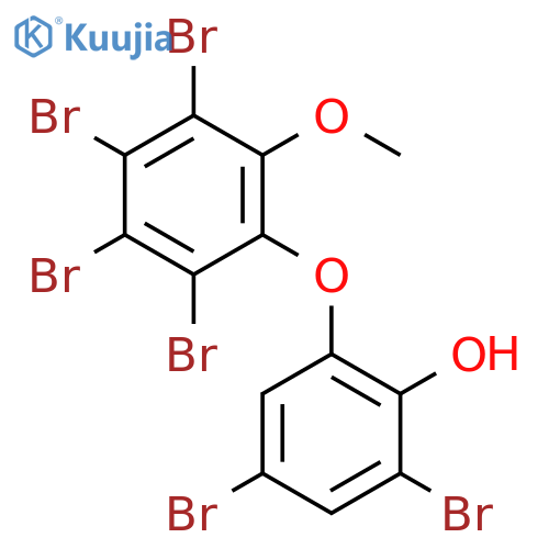 Phenol, 2,4-dibromo-6-(2,3,4,5-tetrabromo-6-methoxyphenoxy)- structure