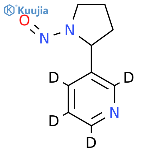 (±)-N′-Nitrosonornicotine-2,4,5,6-d structure