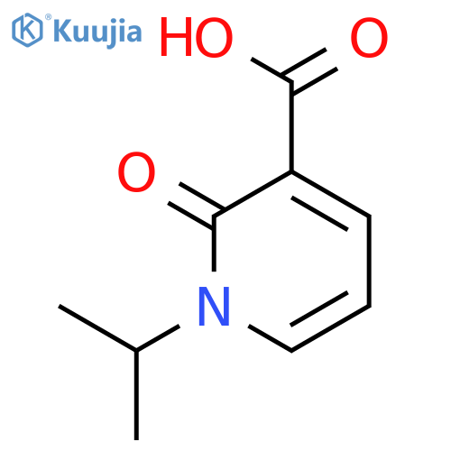 2-oxo-1-(propan-2-yl)-1,2-dihydropyridine-3-carboxylic acid structure