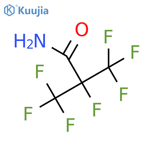 2,3,3,3-Tetrafluoro-2-(trifluoromethyl)propanamide structure