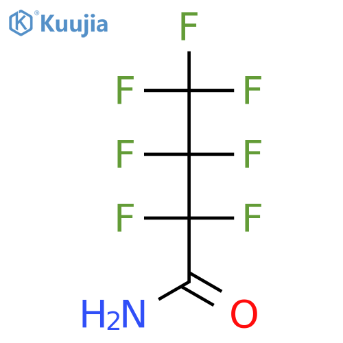 Heptafluorobutyramide structure