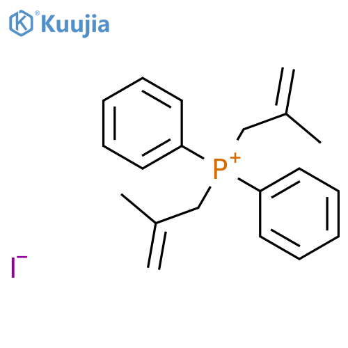 PHOSPHONIUM, BIS(2-METHYL-2-PROPENYL)DIPHENYL-, IODIDE structure