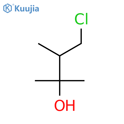 2-Butanol, 4-chloro-2,3-dimethyl- structure
