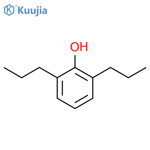 Phenol, 2,6-dipropyl- structure