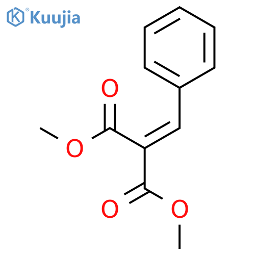 Dimethyl 2-benzylidenepropanedioate structure