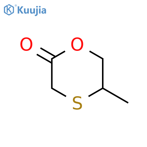 5-methyl-1,4-oxathian-2-one structure