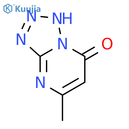 5-Hydroxy-7-methyl-1,2,3,8-tetraazaindolizine structure