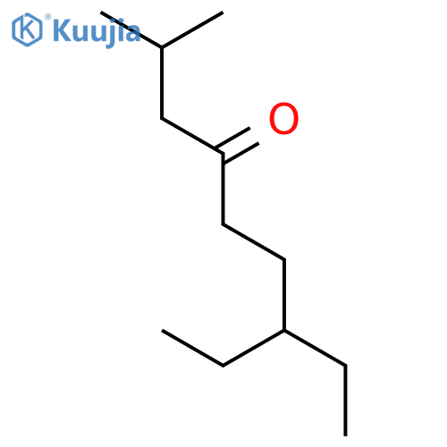 7-Ethyl-2-methyl-4-nonanone structure
