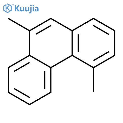 Phenanthrene, 4,9-dimethyl- structure