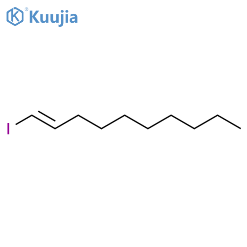 1-Decene, 1-iodo-, (E)- structure