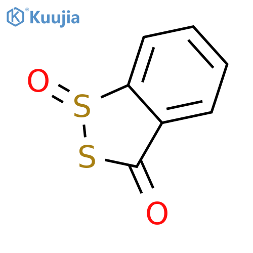 3H-1,2-Benzodithiol-3-one 1-oxide structure