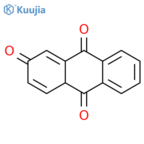 2,9,10(4aH)-Anthracenetrione structure