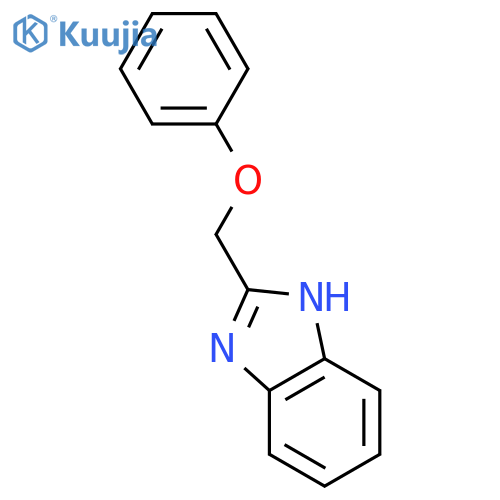 2-(phenoxymethyl)-1H-1,3-benzodiazole structure