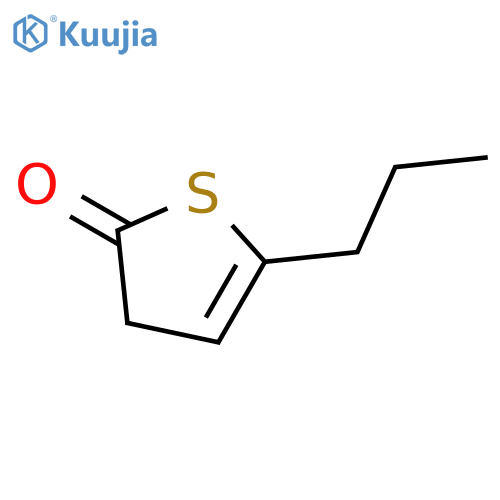 5-propyl-2,3-dihydrothiophen-2-one structure