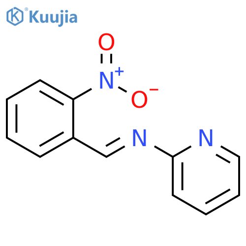 2-Pyridinamine, N-[(2-nitrophenyl)methylene]- structure