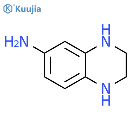 1,2,3,4-Tetrahydroquinoxalin-6-amine structure
