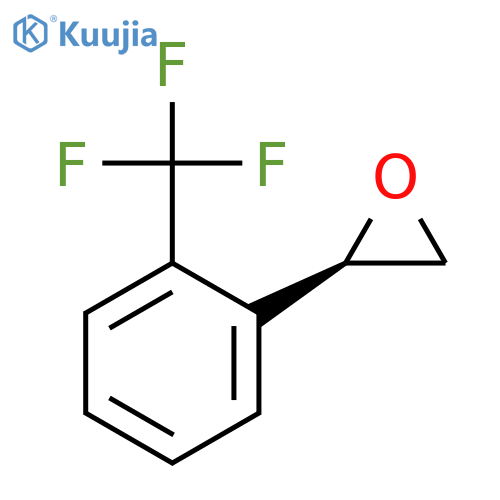 (2R)-2-2-(trifluoromethyl)phenyloxirane structure