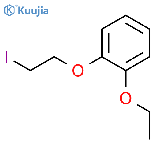 BENZENE, 1-ETHOXY-2-(2-IODOETHOXY)- structure