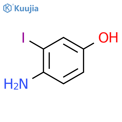 4-Amino-3-iodophenol structure