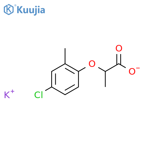 Potassium;(2r)-2-(4-chloro-2-methylphenoxy)propanoate structure