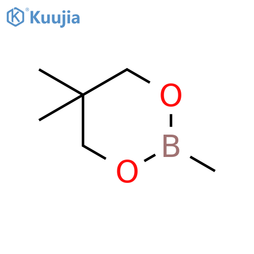 2,5,5-trimethyl-1,3,2-dioxaborinane structure