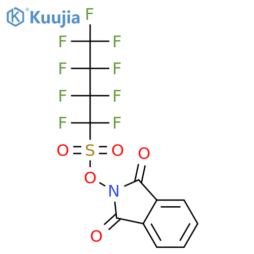 1H-ISOINDOLE-1,3(2H)-DIONE, 2-[[(NONAFLUOROBUTYL)SULFONYL]OXY]- structure