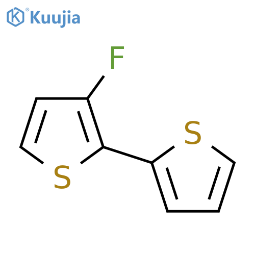 2,2'-BITHIOPHENE, 3-FLUORO- structure