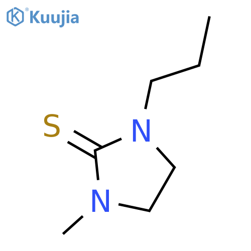 1-Methyl-3-propylimidazolidine-2-thione structure