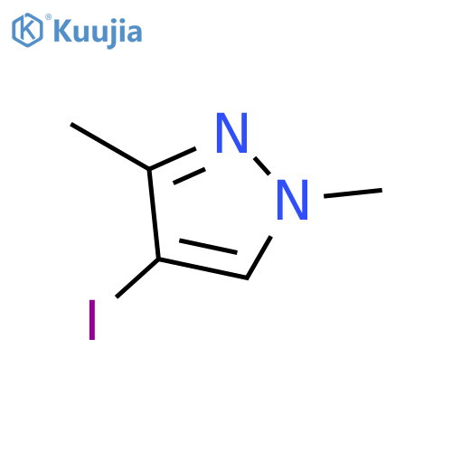 4-Iodo-1,3-dimethyl-1H-pyrazole structure