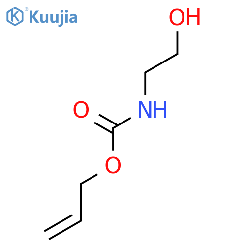 Carbamic acid, (2-hydroxyethyl)-, 2-propenyl ester structure