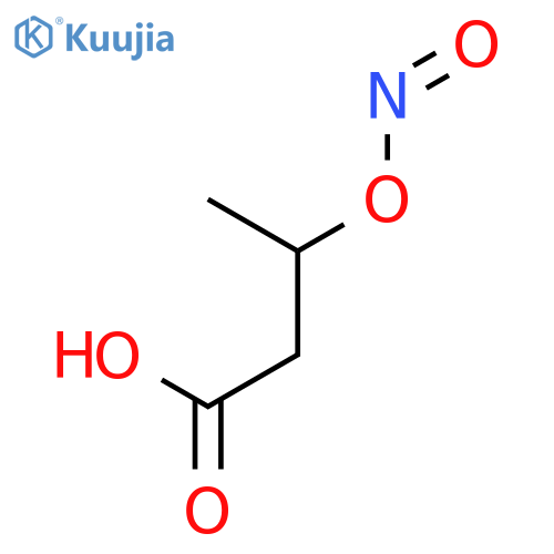 3-(Nitrosooxy)butanoic acid structure