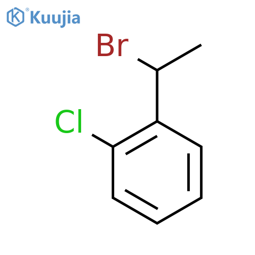 1-(1-bromoethyl)-2-chlorobenzene structure