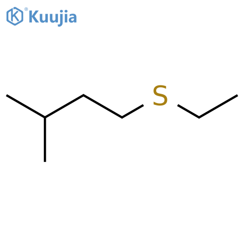ethyl isoamyl sulfide structure