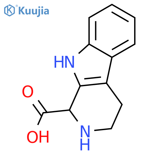 1,2,3,4-Tetrahydro-β-carboline-1-carboxylic acid structure