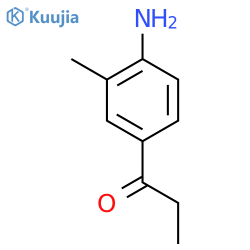 1-(4-Amino-3-methylphenyl)propan-1-one structure