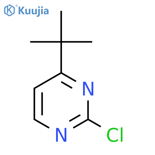 4-Tert-butyl-2-chloropyrimidine structure