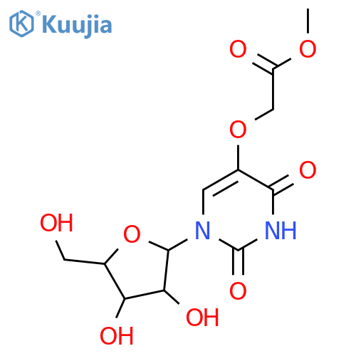 Uridine-5-oxyacetic acid methyl ester structure