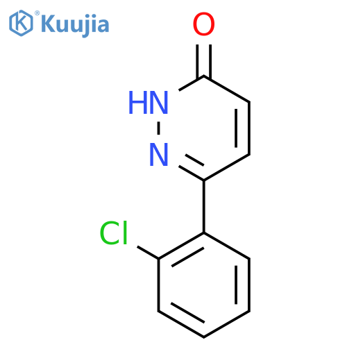 6-(2-chlorophenyl)-2,3-dihydropyridazin-3-one structure