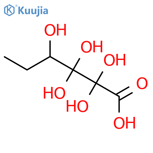 Hexanoic acid, pentahydroxy- structure