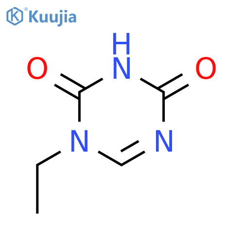 1,3,5-Triazine-2,4(1H,3H)-dione, 1-ethyl- structure