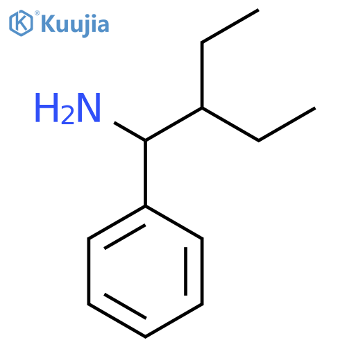 (1-Amino-2-ethylbutyl)benzene structure