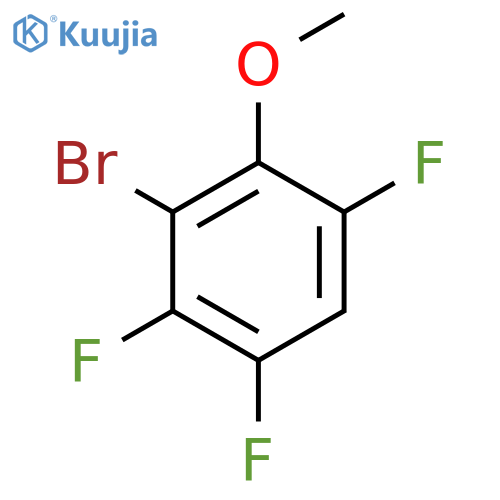 1,2,5-Trifluoro-3-bromo-4-methoxybenzene structure