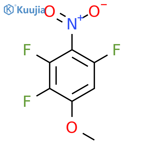 1,3,4-trifluoro-5-methoxy-2-nitrobenzene structure
