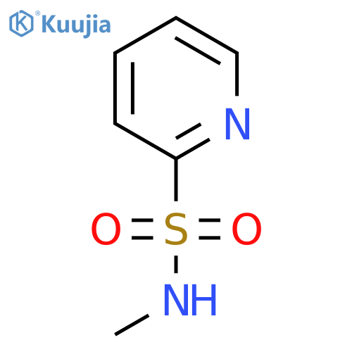 Pyridine-2-sulfonic acid methylamide structure