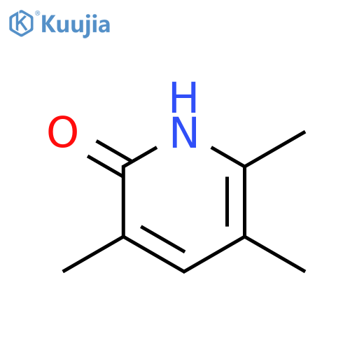 3,5,6-trimethyl-2(1H)-Pyridinone structure