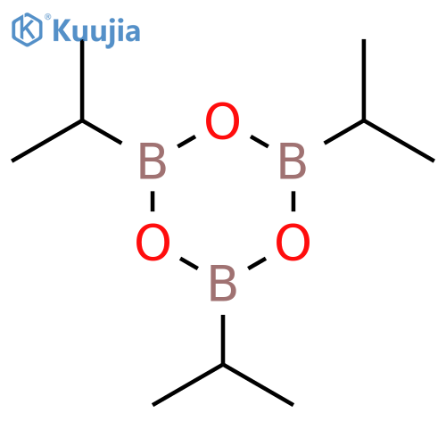 boroxin, 2,4,6-tris(1-methylethyl)- structure