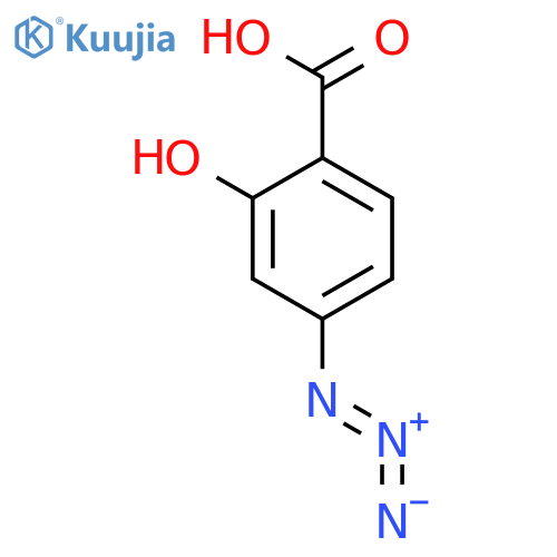 4-Azidosalicylic acid structure